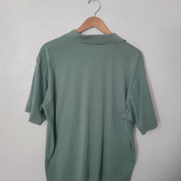 Hathaway Men's Green Polo Shirt - Picture 3 of 3